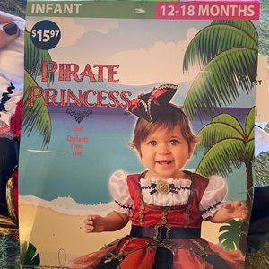NWT Infant Pirate Princess Costume